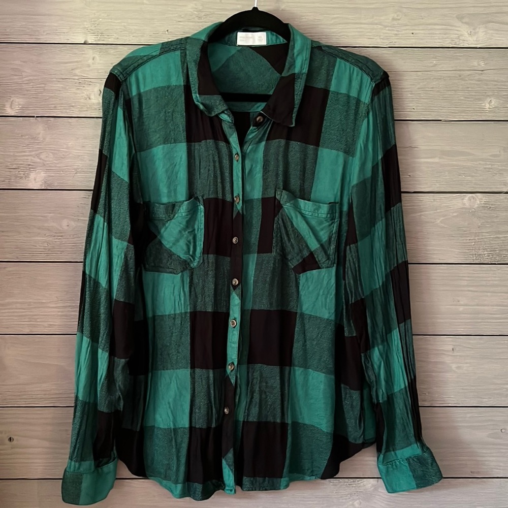 Green/Black Plaid